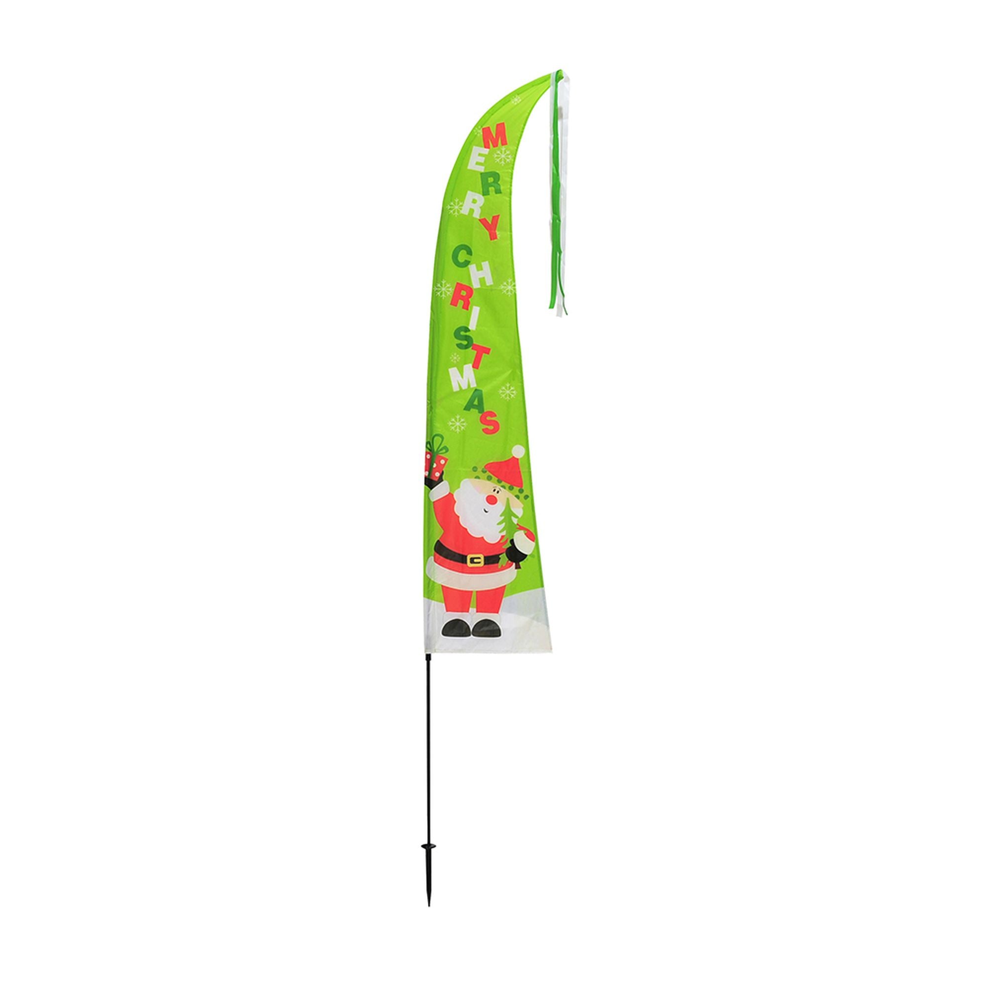 Christmas Yard Flag Merry Christmas 220Cm Xb0051 Ub