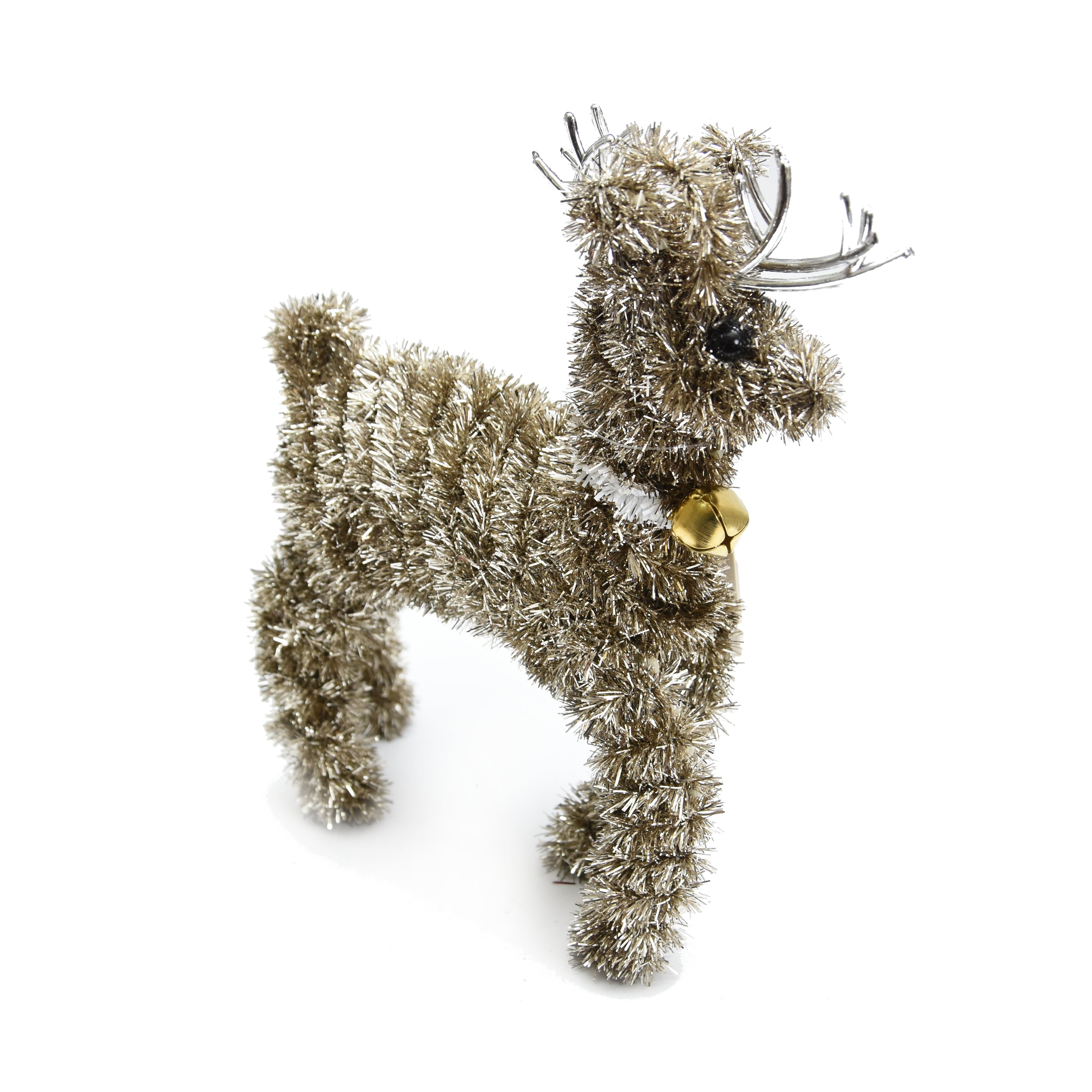 Tinsel Reindeer - Copper, 17cm