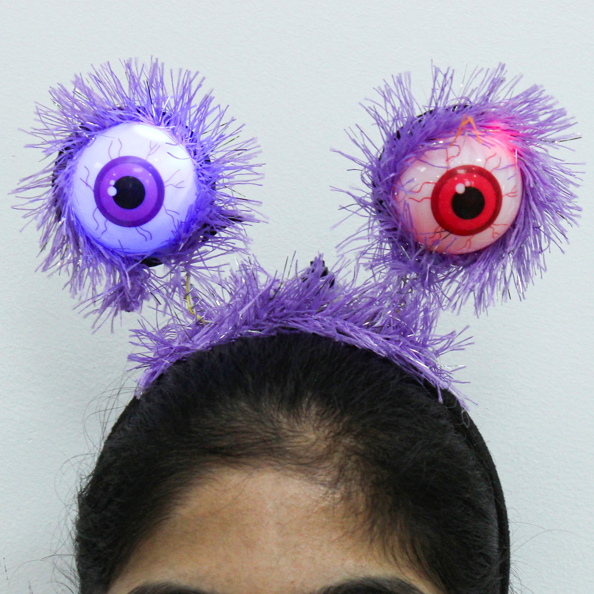 Light Up Headband Eye Lavender 1pc