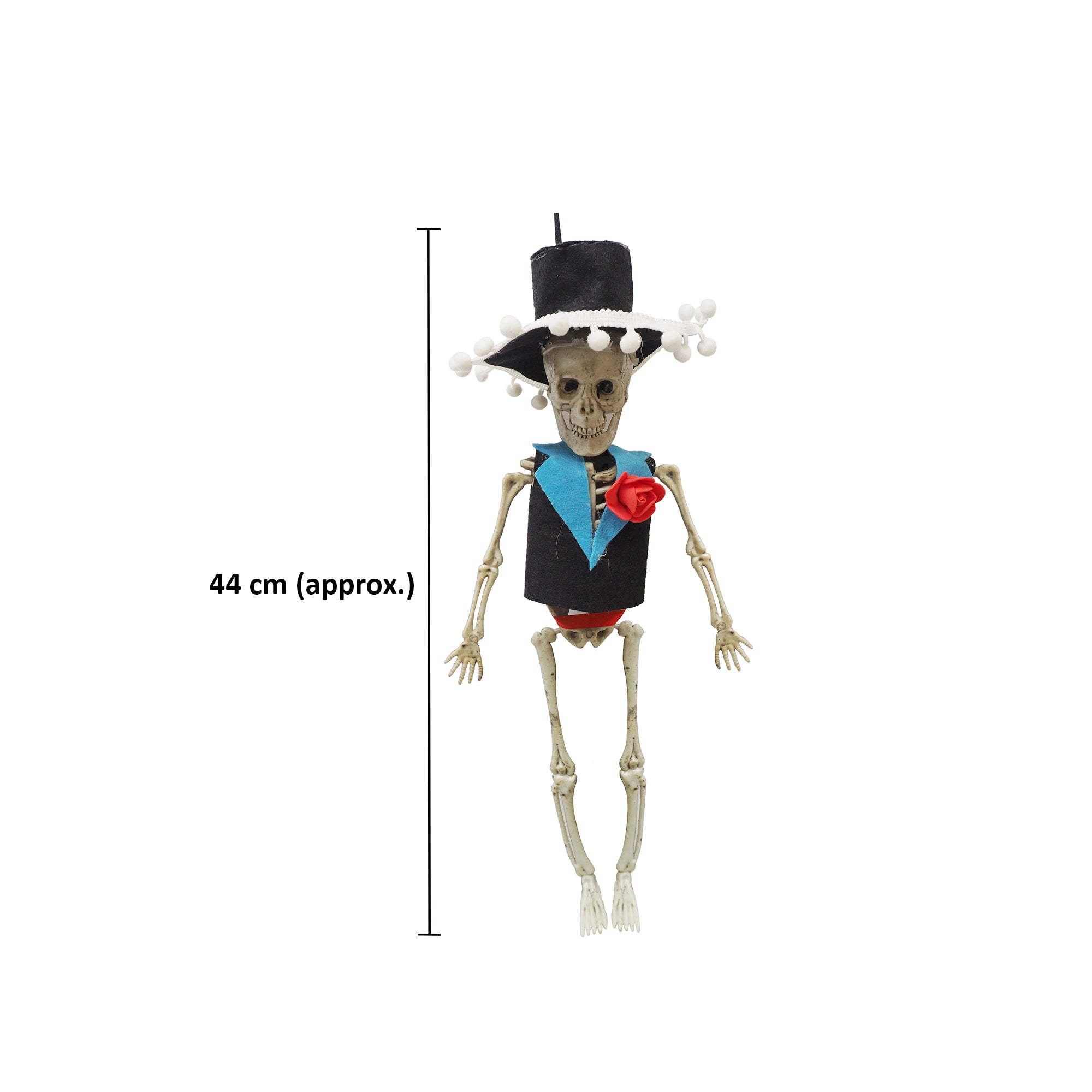 Skeleton Day Of The Dead Groom 44cm