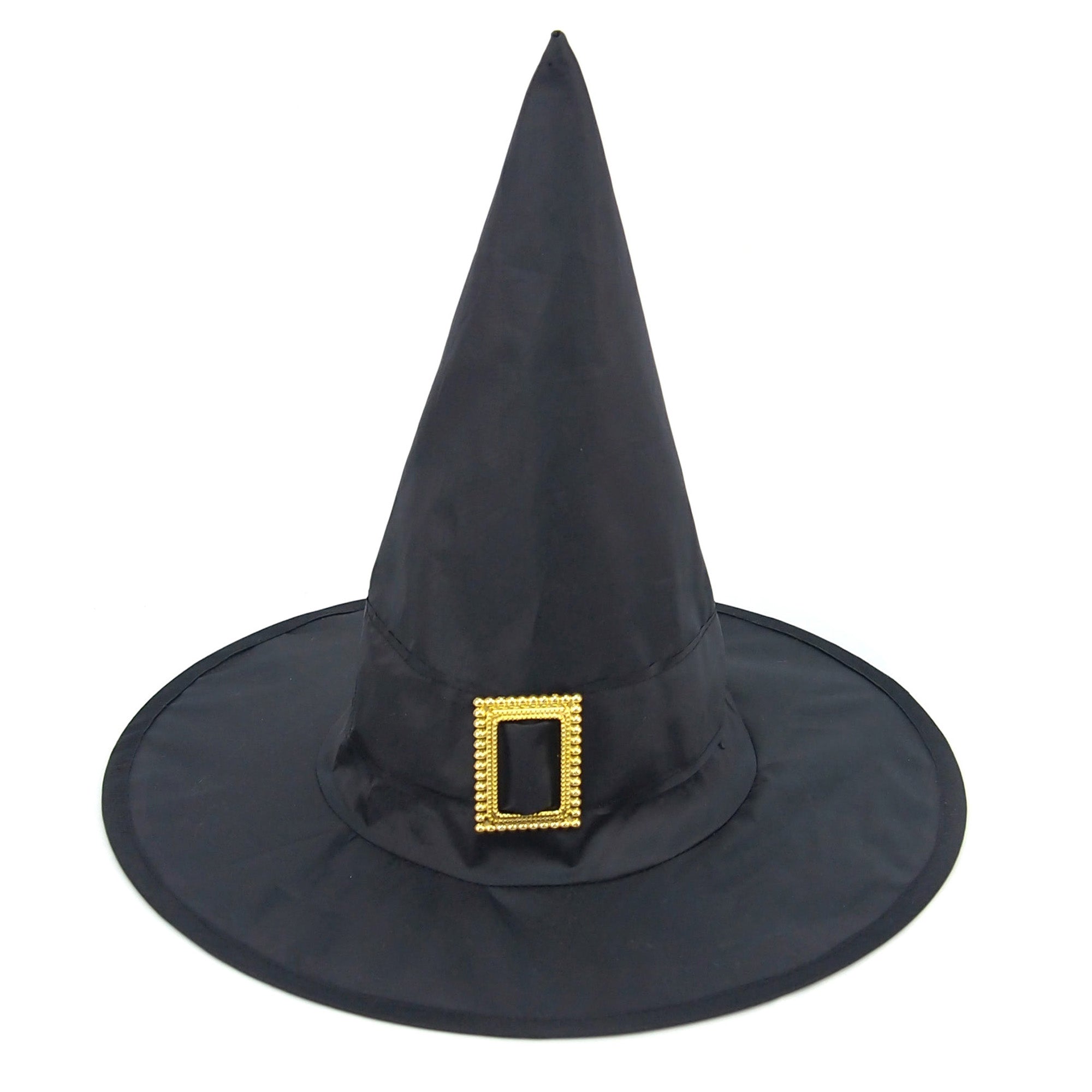Basic Witch Hat With Clip Black