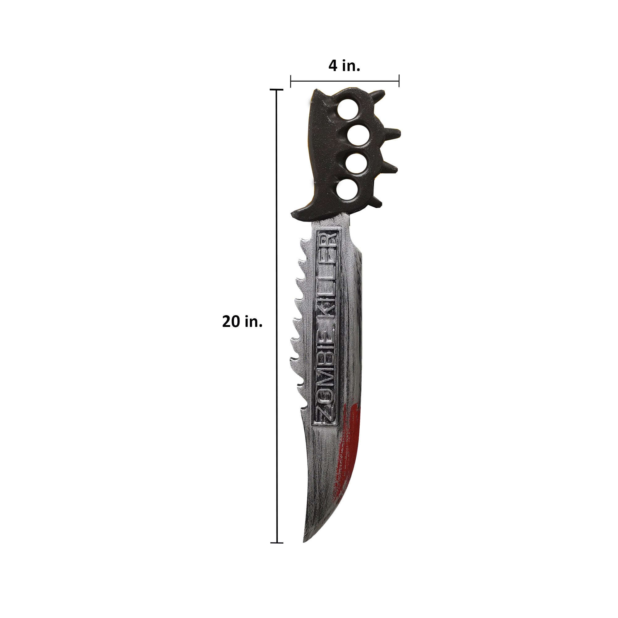 Zombie Bloody Weapon Knife 4 X 20Inch