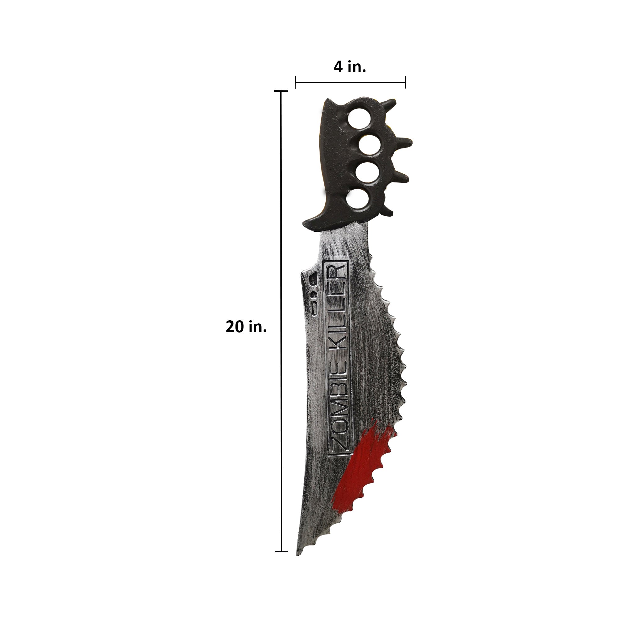 Zombie Bloody Weapon Paring Knife 4 X 20Inch