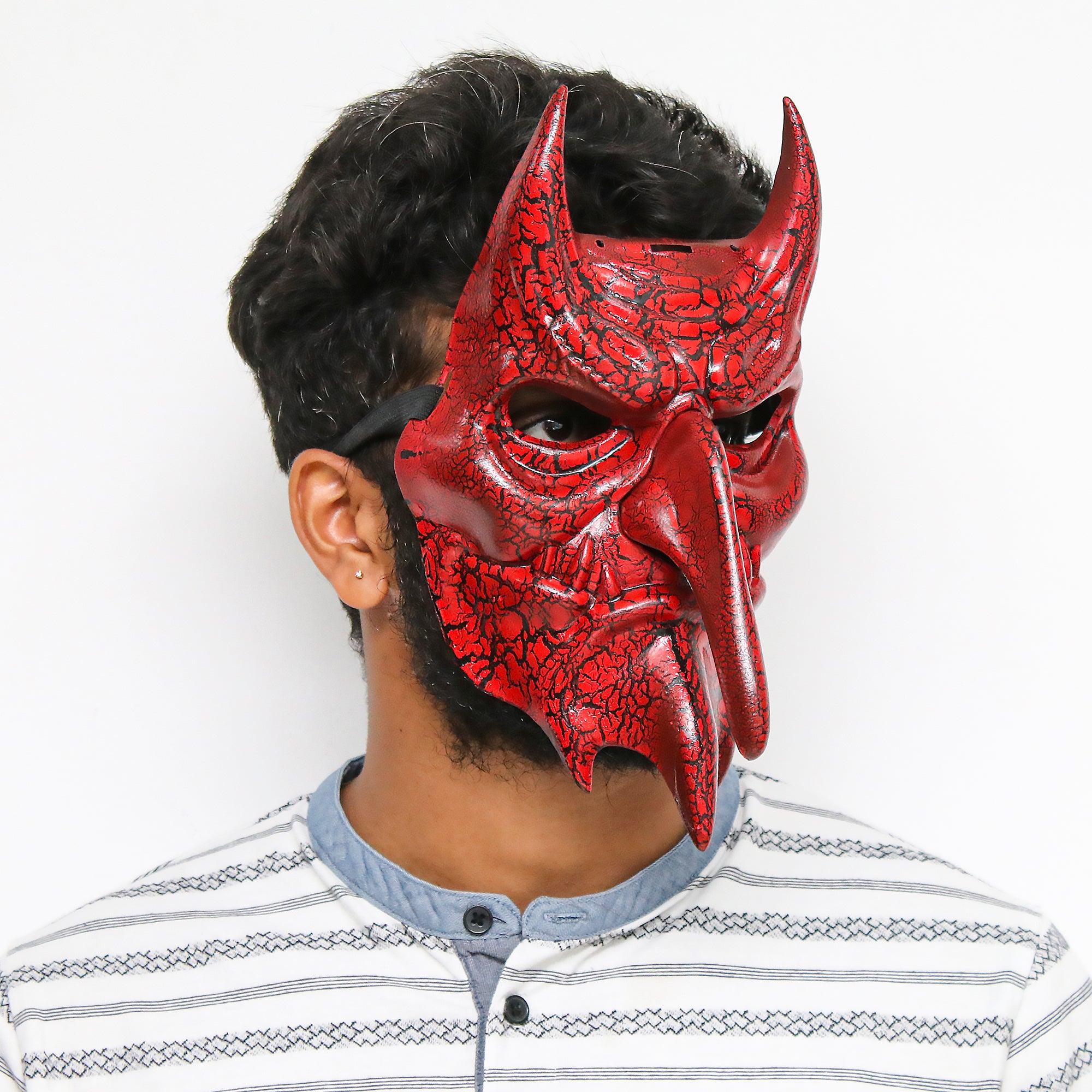 Long Nose Red Devil Mask