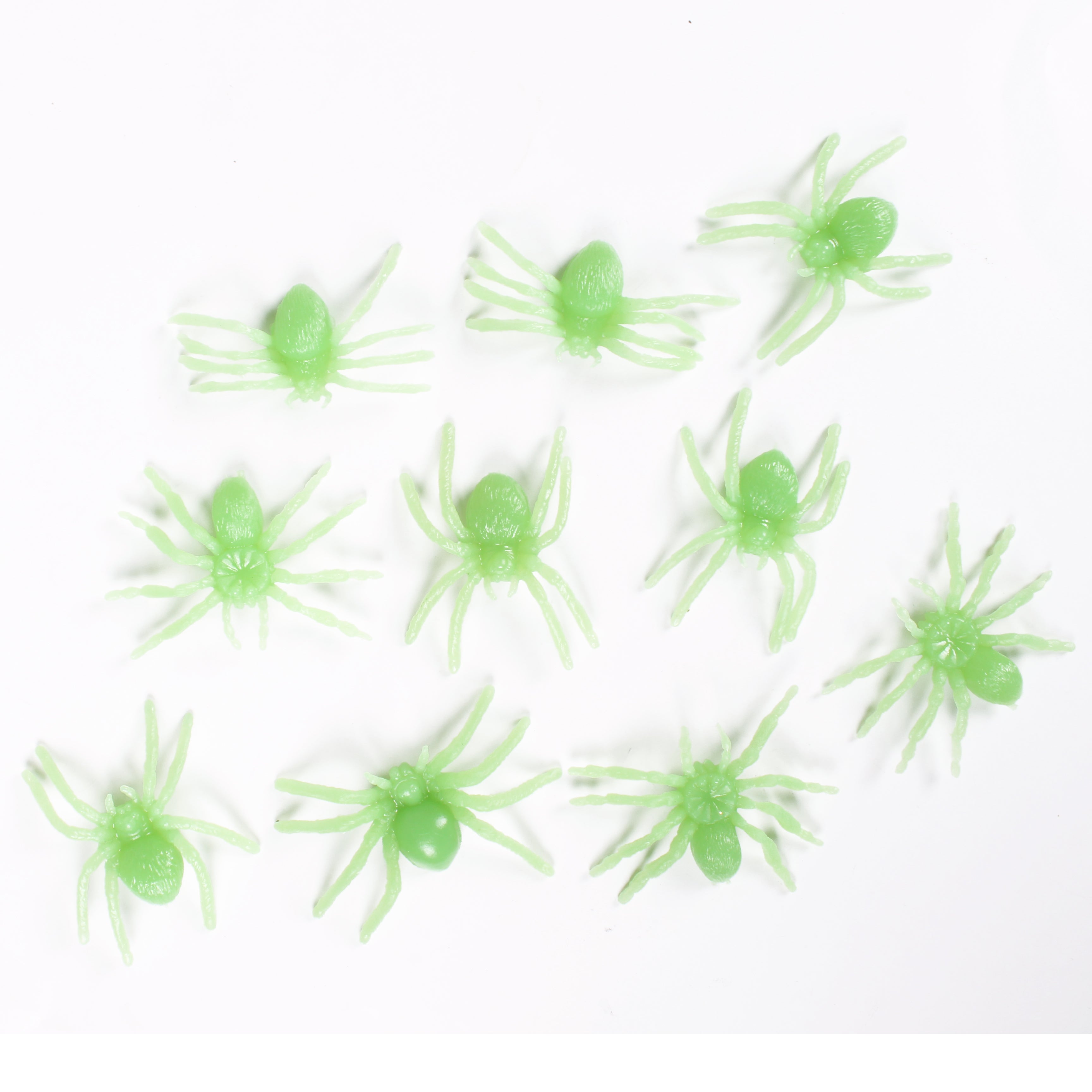 Glow in the Dark - Spiders 10pc