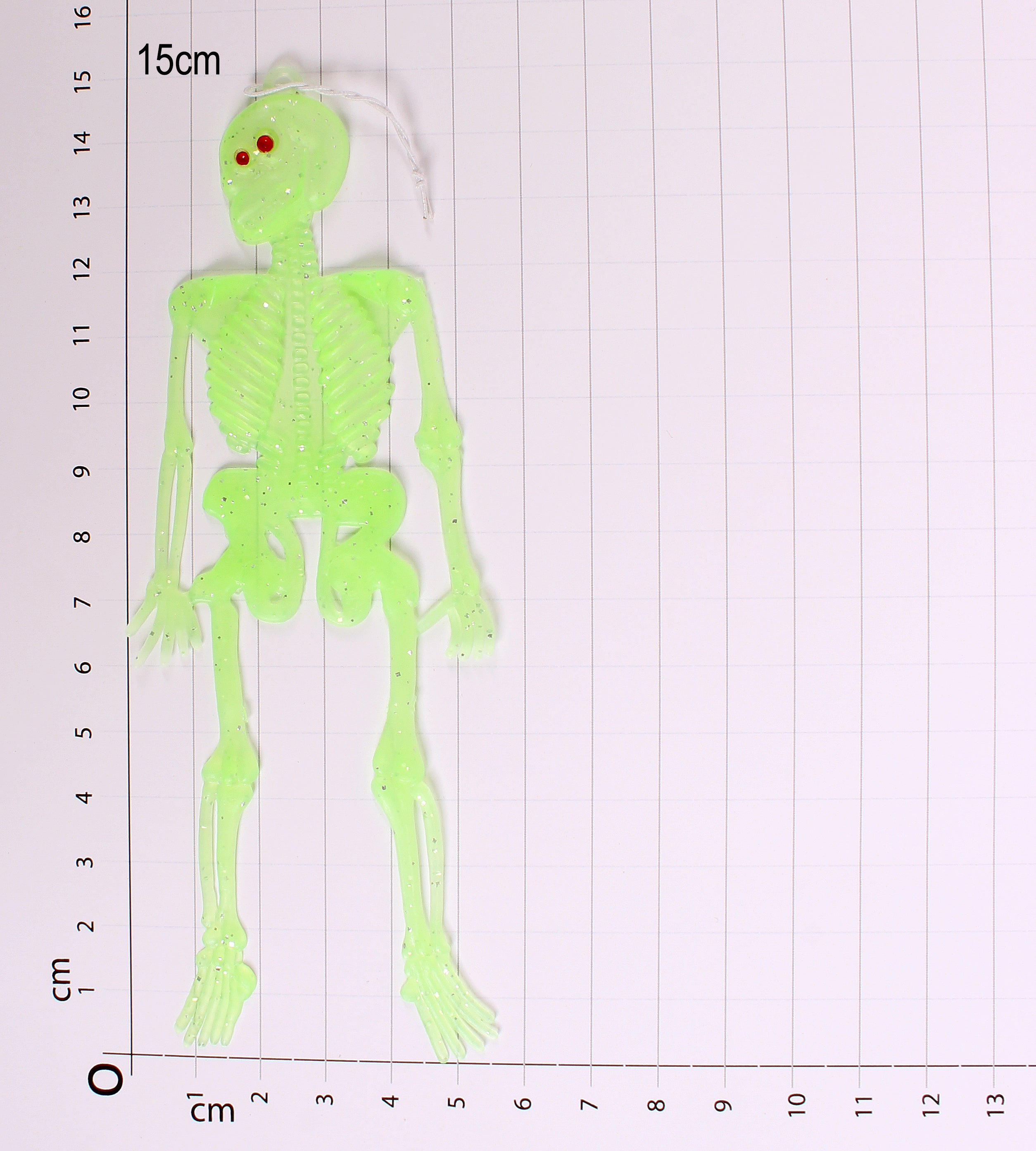 Skeleton 15cm - Green 10pc