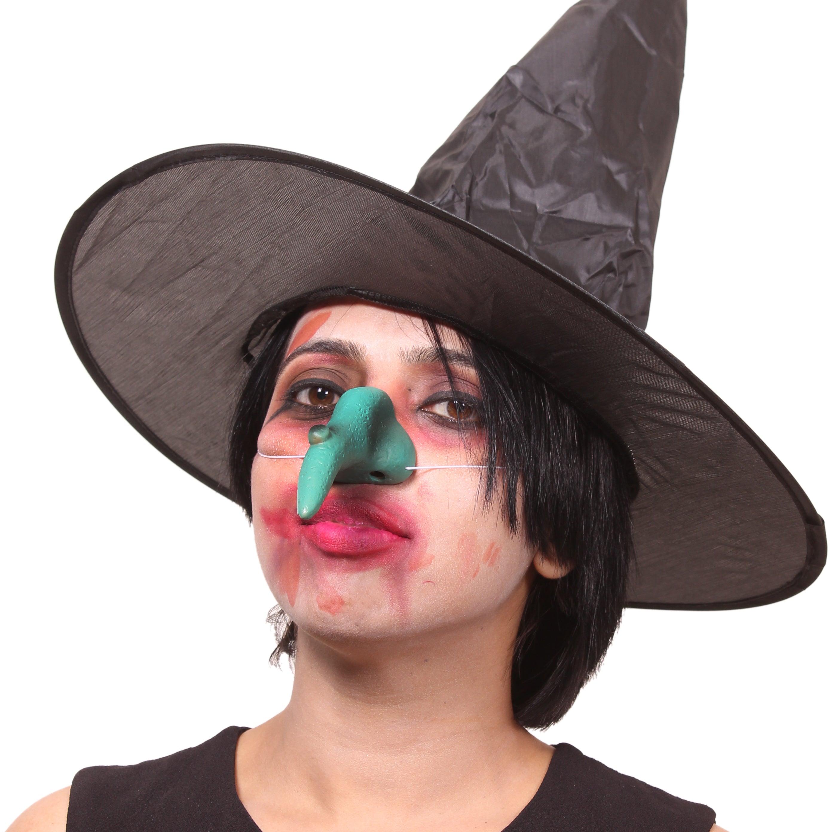 Witch Make-Up Kit - Fake Nose with Face Paint 1set