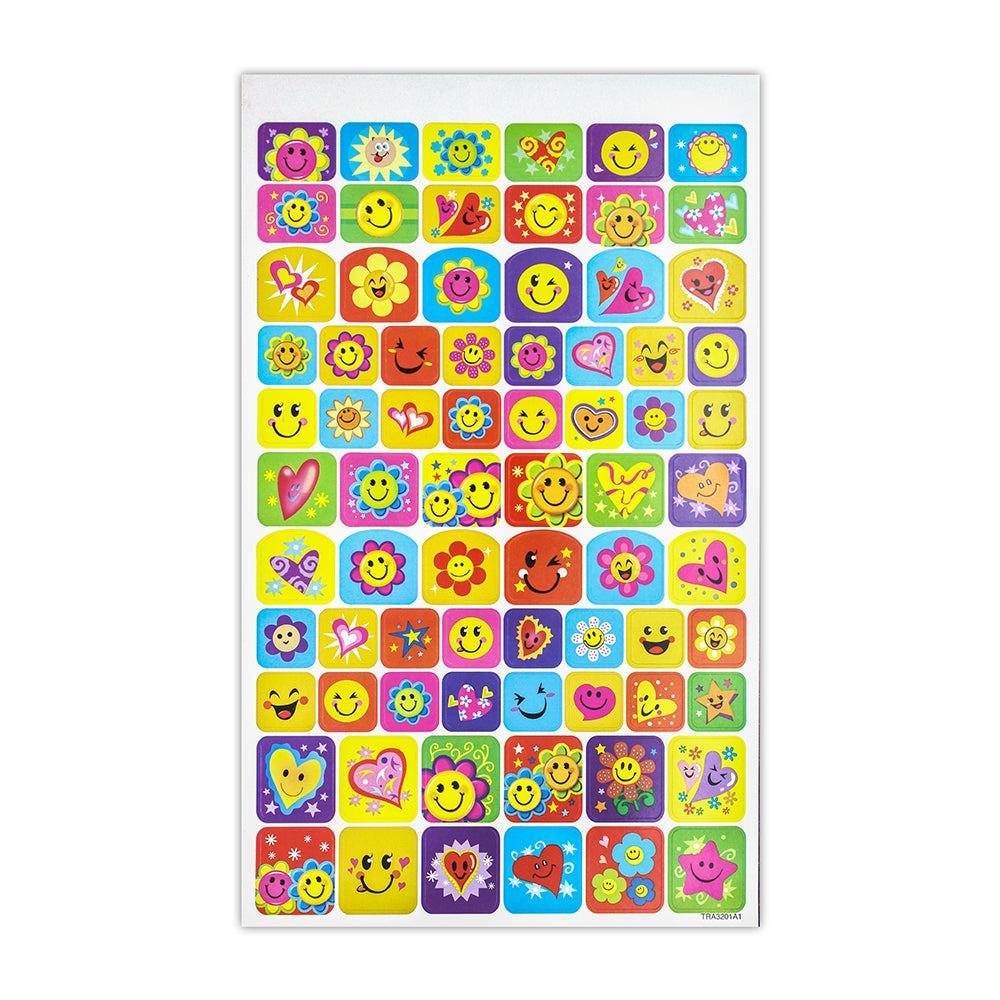 Sticker - Smiley Delight, 6 Sheets, 370Pc