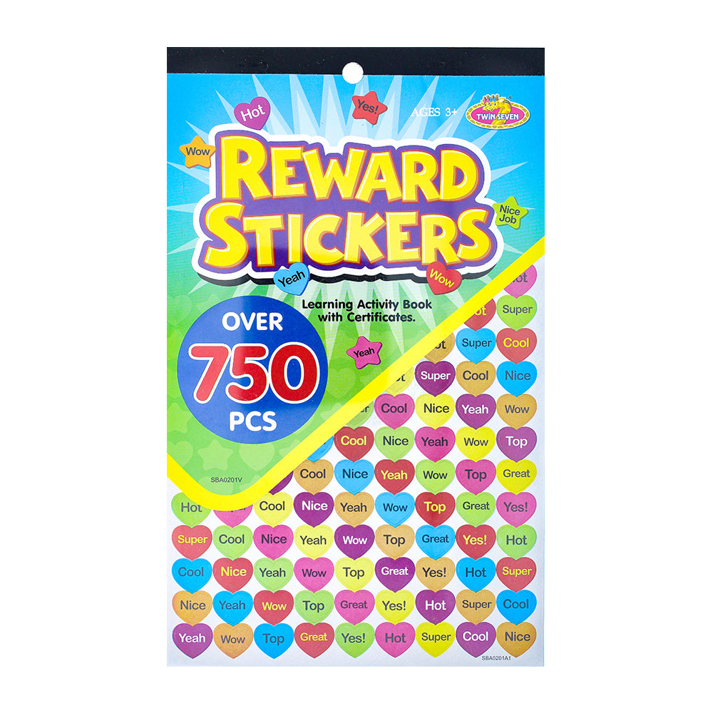 Reward Stickers Book Nice Job Sl0194 750Pc Pbci Ub