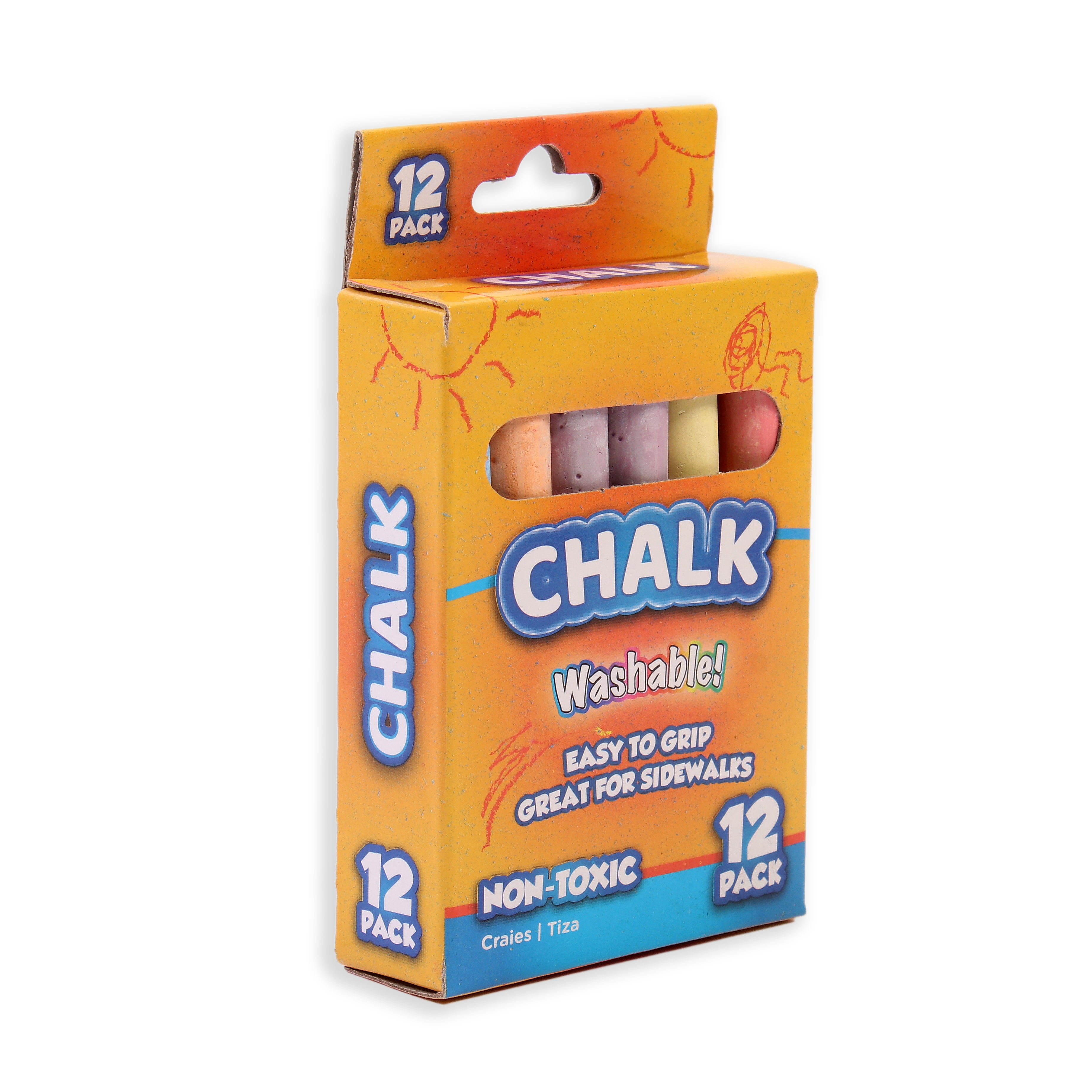 Chalk Asst 12Pc Ub