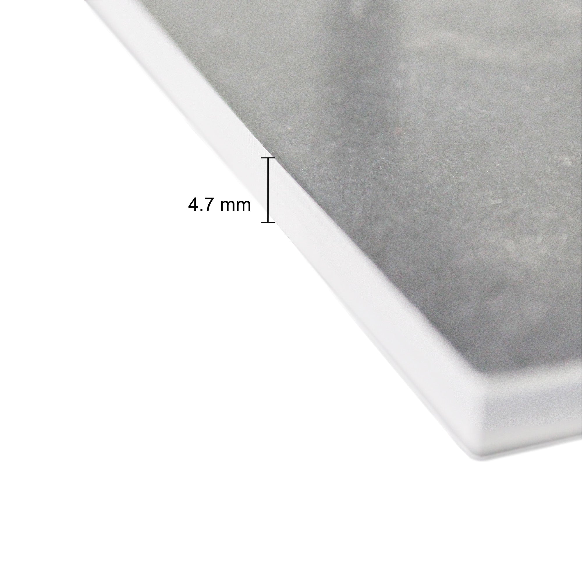 Acrylic Base Clear 3.7Mm Thickness 8Inch X 8Inch 1Pc Shrink Lb