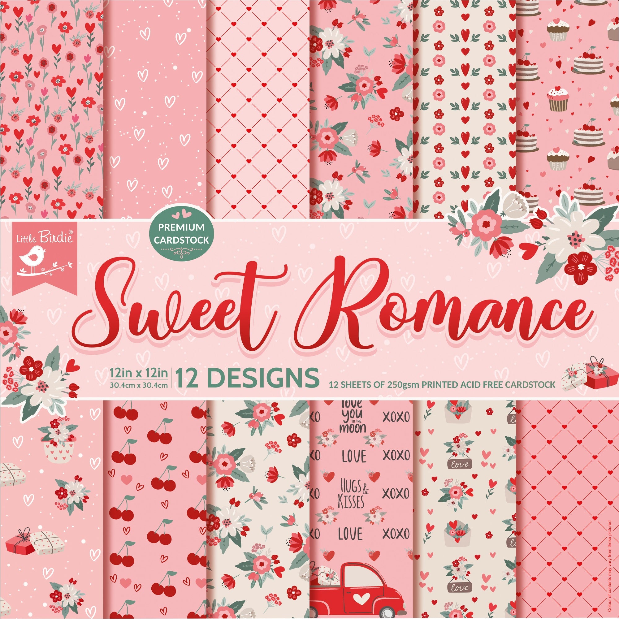 Premium Paper Pack Sweet Romance 12 X 12 Inch 12Sheets Pb Lb