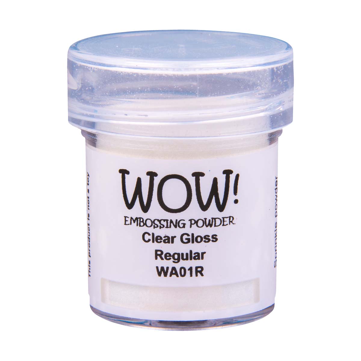 Clear Embossing Powder Clear Gloss Regular 15Ml Jar Wow