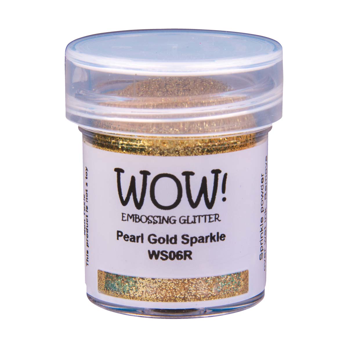 Embossing Glitter Pearl Gold Sparkle Regular 15Ml Jar Wow