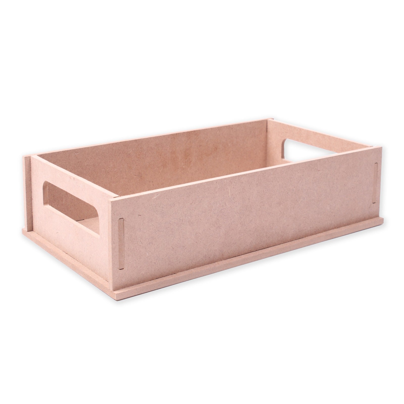 MDF Serving Tray With Handle Approx L30 X W15 X D7.9Cm 5Mm Thick 1Pc Lb