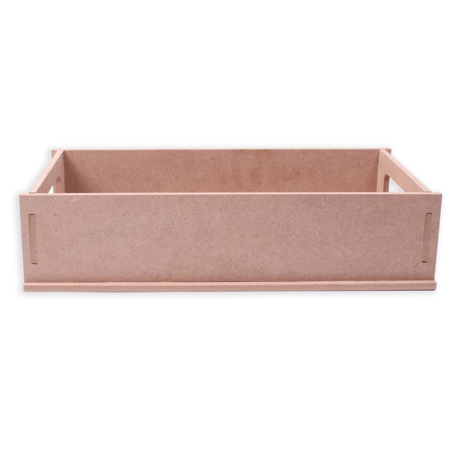 MDF Serving Tray With Handle Approx L30 X W20 X D7.9Cm 5Mm Thick 1Pc Lb
