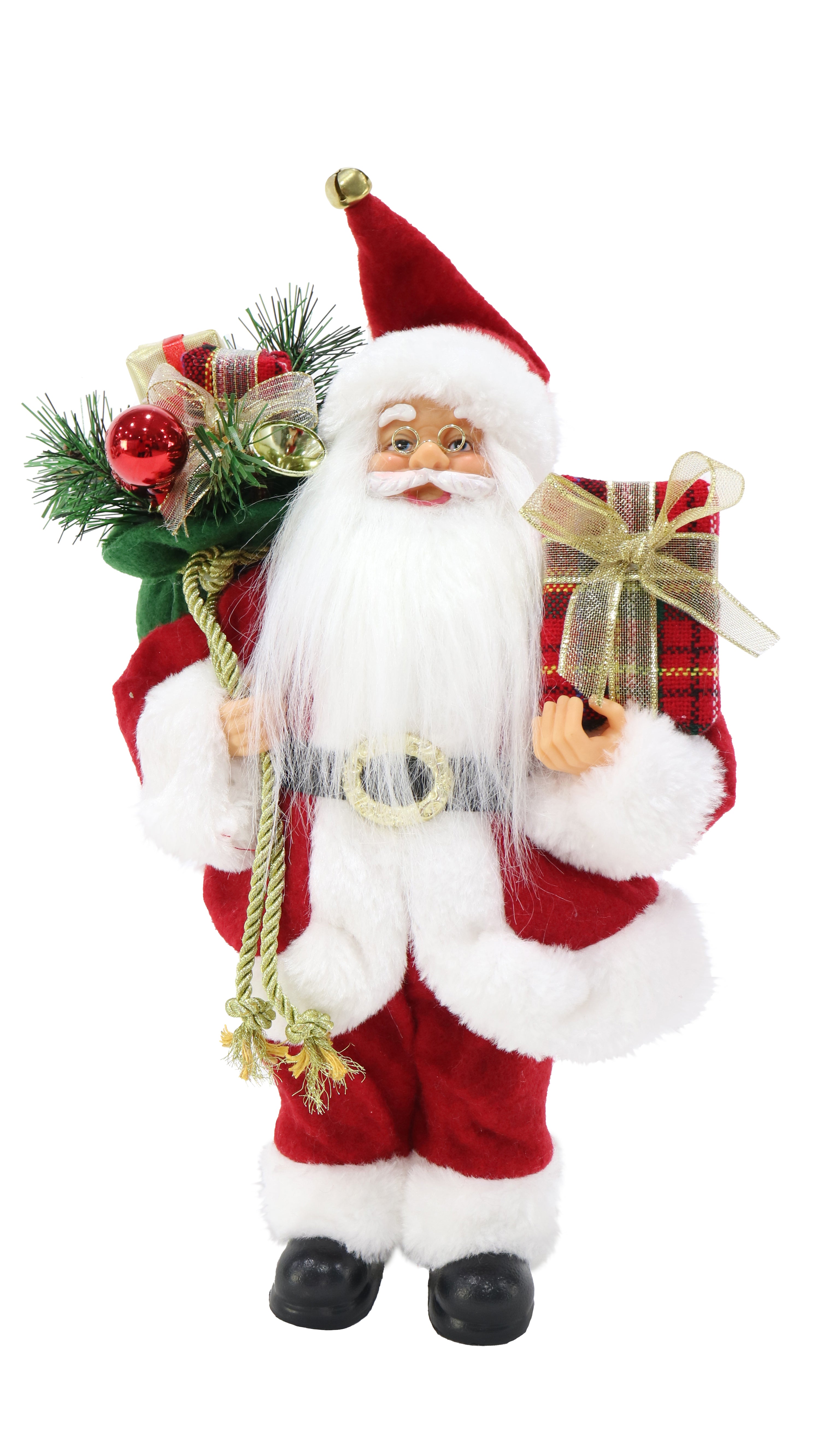 Santa Figurine - Assorted Design 30cm, 1pc