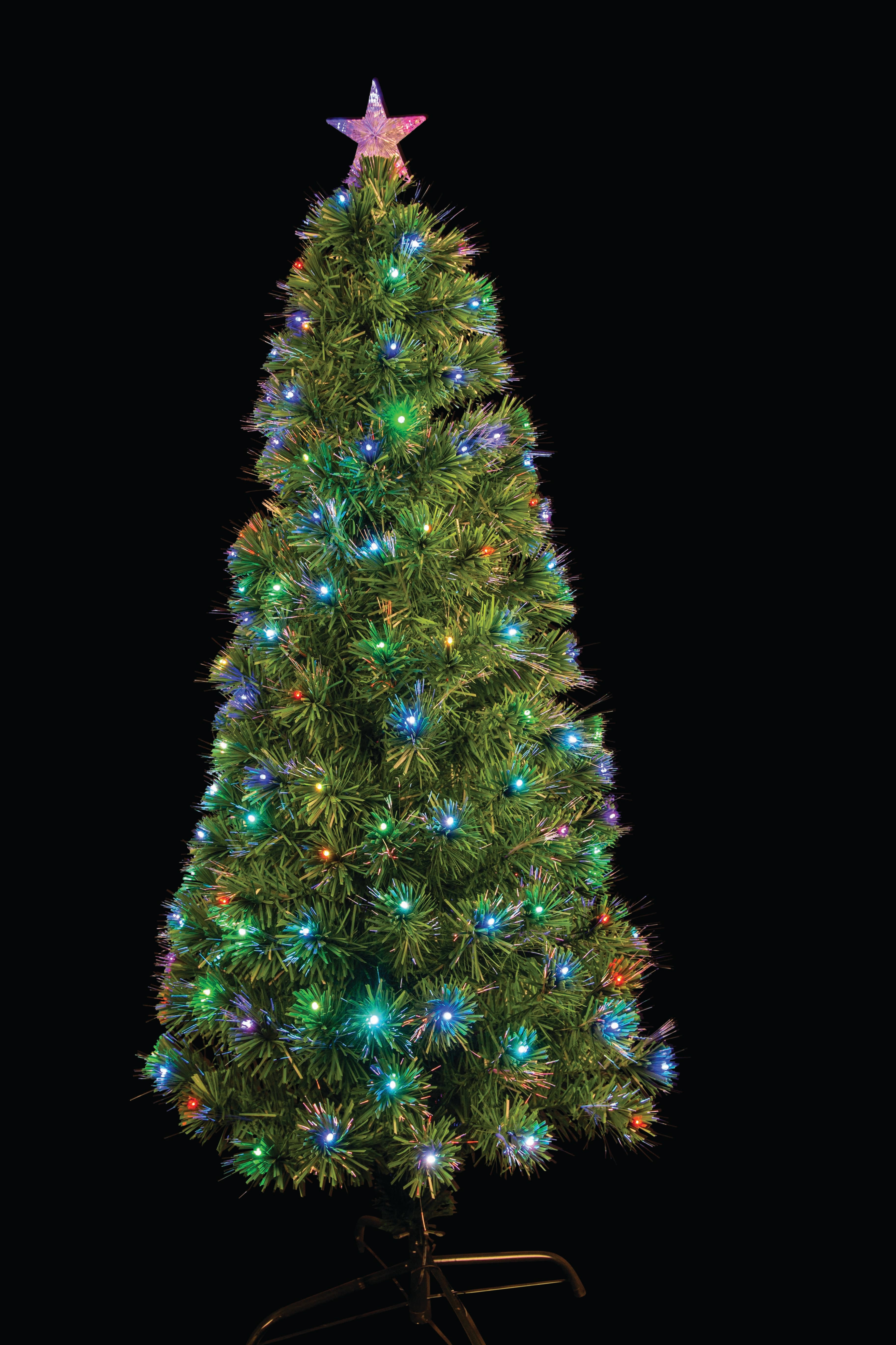 LED Fibre Optic Tree With Colour Changing Lights, 150cm, 1 pc